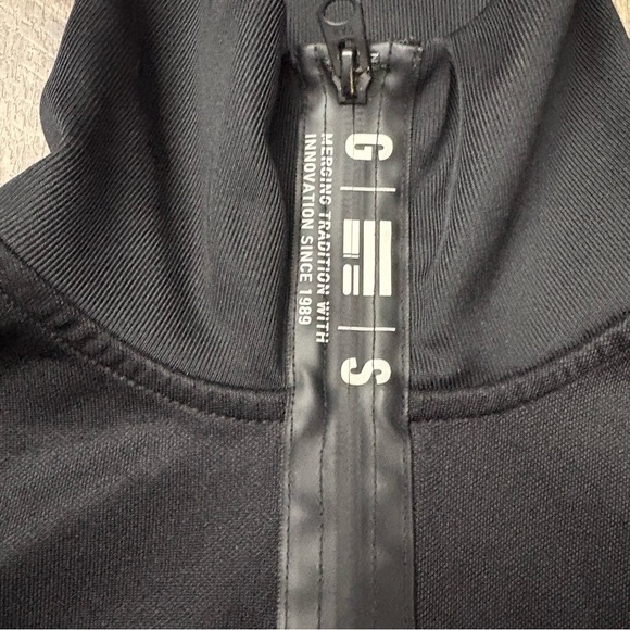 G-Star Aichesal Or Slim Tracktop Sweat zip up size Small black and white - Picture 8 of 15